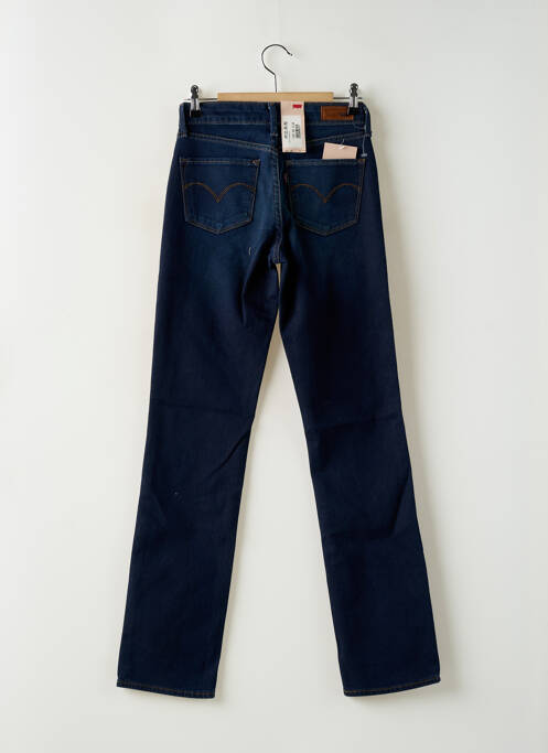 Jeans coupe droite stretch taille normale bleu LEVIS femme