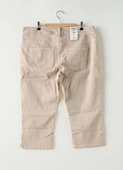 Corsaire stretch taille normale beige TOM TAILOR femme
