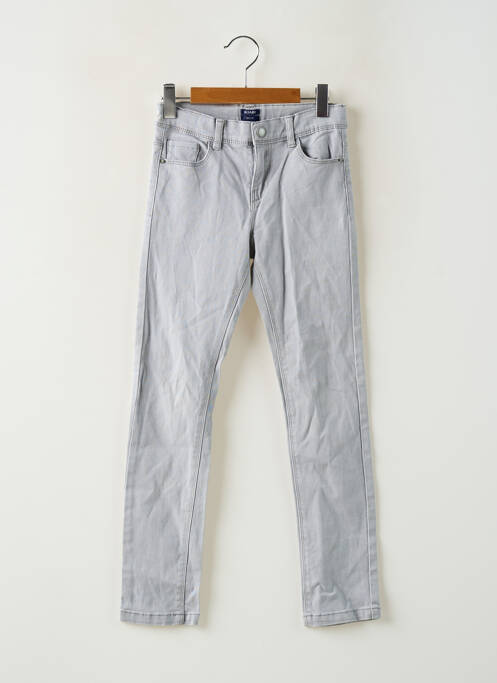 Jeans coupe slim gris KIABI pour fille