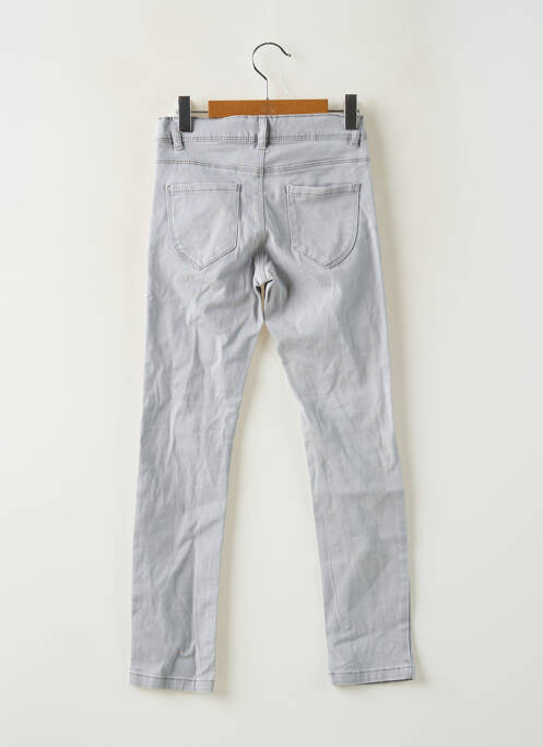 Jeans coupe slim gris KIABI pour fille