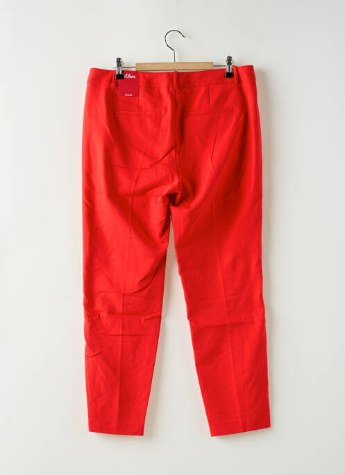 Pantalon chino rouge S.OLIVER pour femme