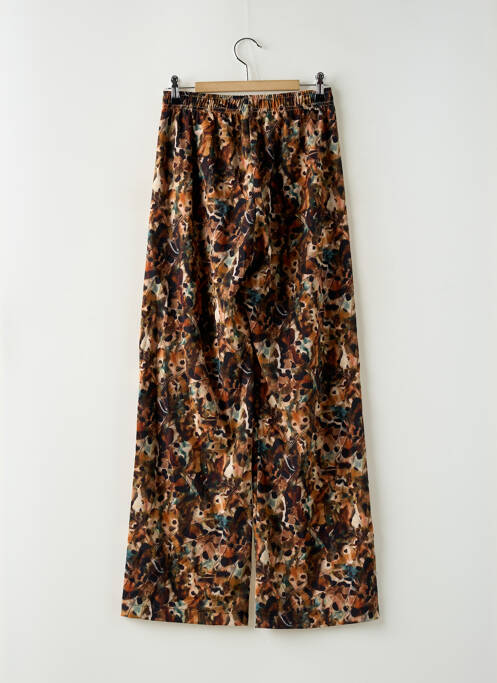 Pantalon large marron IMPERIAL pour femme