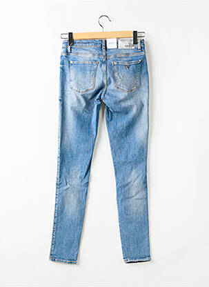 Jeans skinny taille normale taille normale bleu GUESS femme