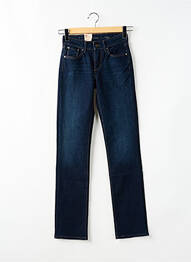 Jeans coupe droite stretch taille normale bleu LEVIS femme