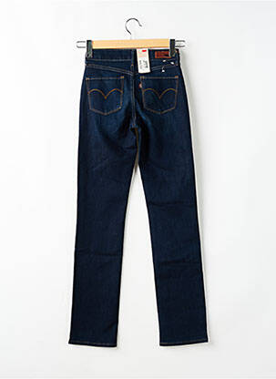 Jeans coupe droite stretch taille normale bleu LEVIS femme