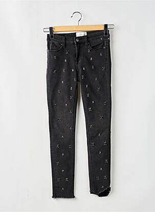 Jeans skinny taille normale taille normale noir GEORGIA MORGAN femme