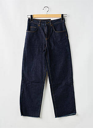 Jeans coupe droite taille haute taille haute bleu OPUS femme