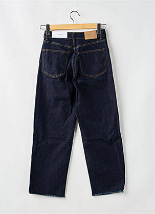 Jeans coupe droite taille haute taille haute bleu OPUS femme