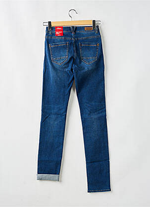 Jeans coupe droite stretch taille normale bleu S.OLIVER femme