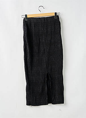 Jupe longue taille haute noir ASTRID BLACK LABEL femme