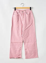Jeans coupe large rose VERO MODA pour femme seconde vue