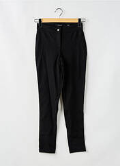 Pantalon slim noir VERO MODA pour femme seconde vue
