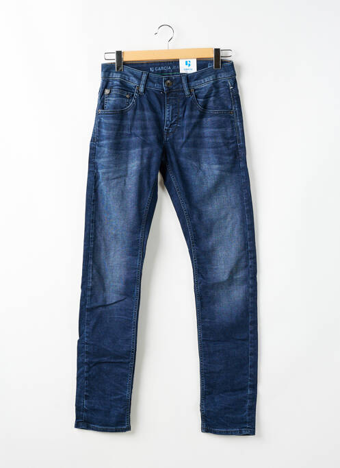 Jeans coupe slim stretch taille normale bleu GARCIA homme