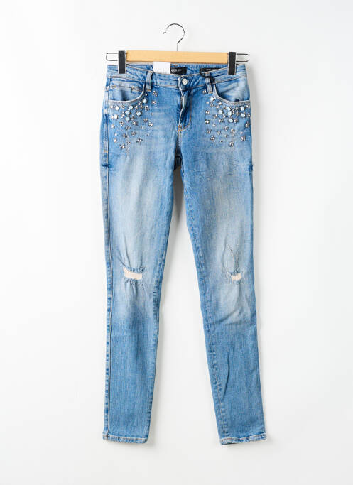 Jeans skinny taille normale taille normale bleu GUESS femme