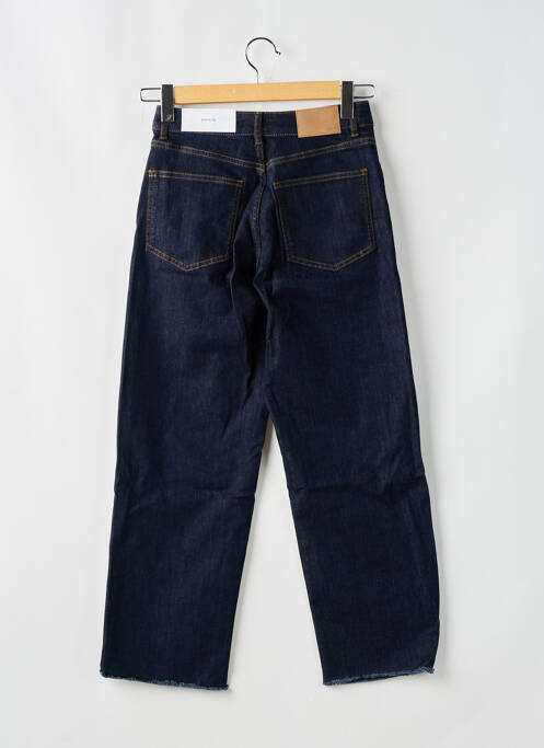 Jeans coupe droite taille haute taille haute bleu OPUS femme