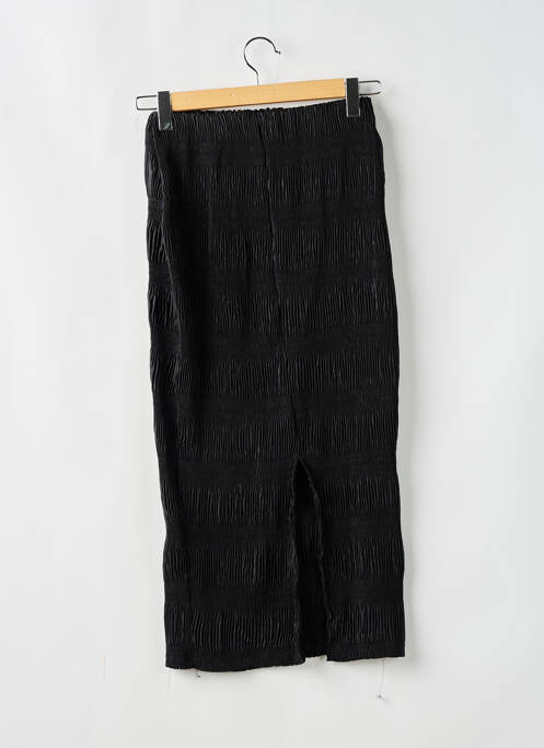 Jupe longue taille haute noir ASTRID BLACK LABEL femme