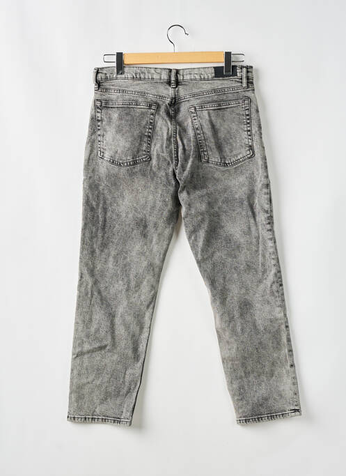 Jean coupe Mom gris MNG pour femme