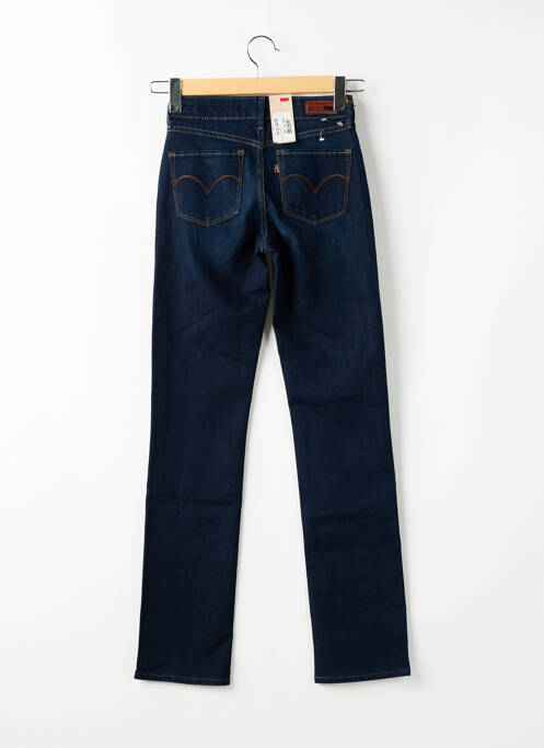 Jeans coupe droite bleu LEVIS pour femme