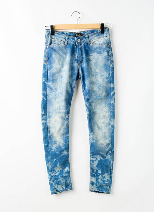 Jeans skinny bleu DE ANGELIS femme