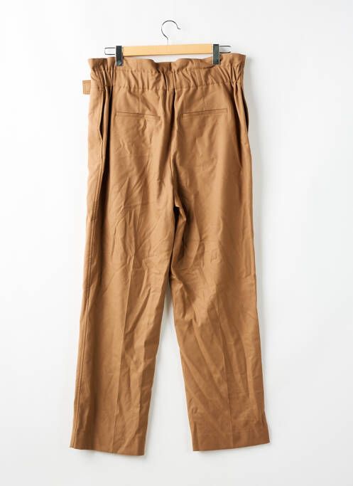 Pantalon droit beige DEUX. BY ELINE DE MUNCK femme
