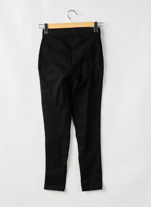 Pantalon slim noir VERO MODA pour femme