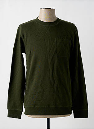 Sweat-shirt manches longues manches longues vert ONLY & SONS homme