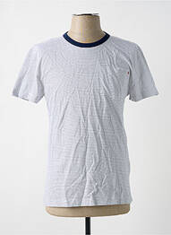 T-shirt coupe droite manches courtes blanc LE FABULEUX MARCEL DE BRUXELLES homme