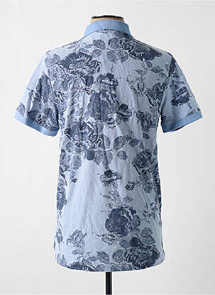 Polo coupe droite manches courtes bleu JACK & JONES homme