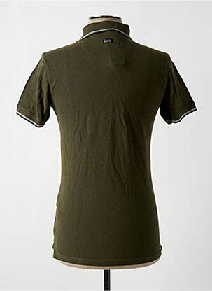 Polo coupe droite manches courtes vert PETROL INDUSTRIES homme