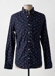 Chemise manches longues bleu JACK & JONES pour homme seconde vue
