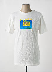 T-shirt blanc JACK & JONES pour homme seconde vue