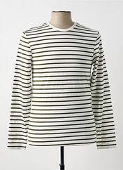 T-shirt blanc ONLY & SONS pour homme seconde vue