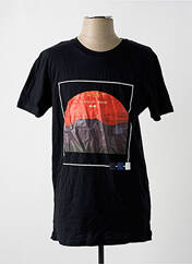 T-shirt noir JACK & JONES pour homme seconde vue