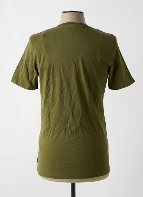 T-shirt coupe droite manches courtes vert JACK & JONES homme