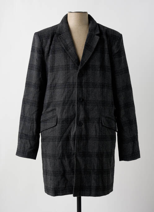 Manteau long gris ONLY & SONS pour homme
