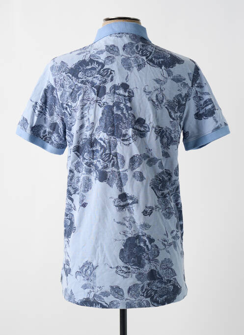 Polo bleu JACK & JONES pour homme