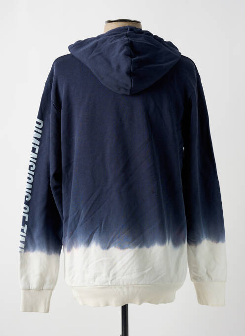 Sweat-shirt à capuche bleu JACK & JONES homme
