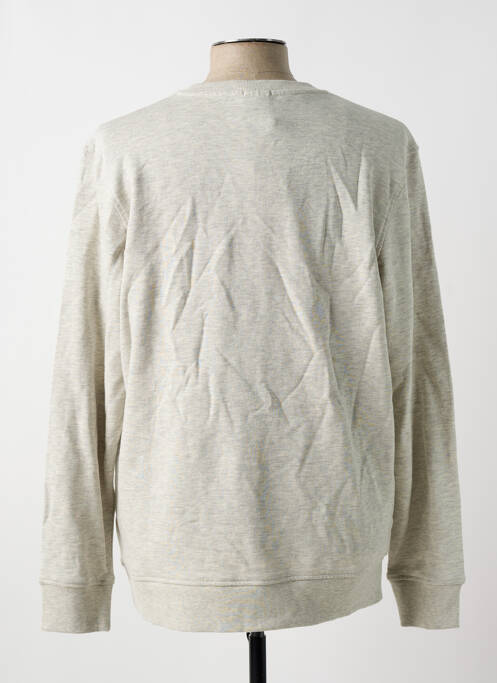 Sweat-shirt gris JACK & JONES pour homme
