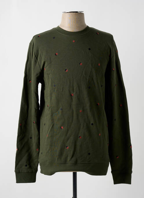 Sweat-shirt vert ONLY & SONS pour homme