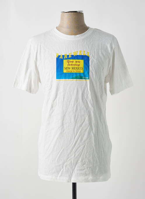 T-shirt blanc JACK & JONES pour homme