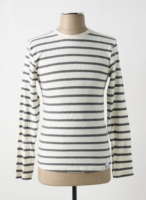 T-shirt blanc ONLY & SONS pour homme