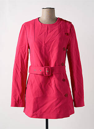 Veste chic poches rose DEUX. BY ELINE DE MUNCK femme