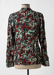 Blouse vert DEUX. BY ELINE DE MUNCK pour femme seconde vue
