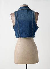 Gilet sans manche bleu OLGA LEYERS pour femme seconde vue