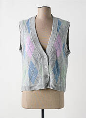 Gilet sans manche gris ONLY pour femme seconde vue