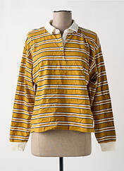 Polo jaune ONLY pour femme seconde vue