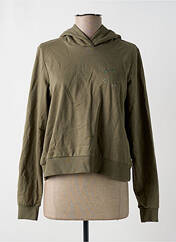 Sweat-shirt à capuche vert NOISY MAY pour femme seconde vue