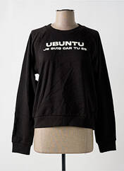 Sweat-shirt marron TOURIST LEMC pour femme seconde vue