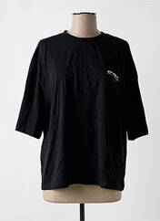 T-shirt noir TOURIST LEMC pour femme seconde vue