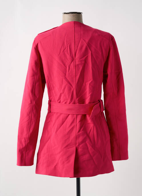 Veste chic col rond rose DEUX. BY ELINE DE MUNCK femme